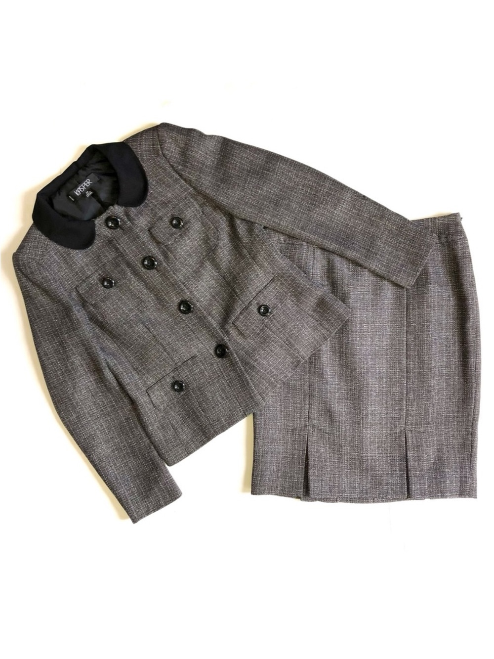 Kasper 4P Professional Skirt Suit 4 Petite